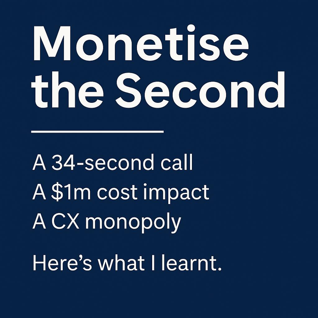 Monetise the Second